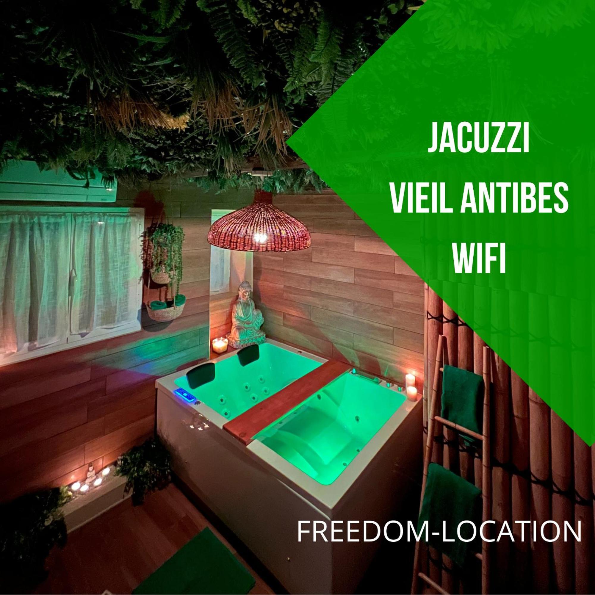 Le Balneo Jacuzzi Vieil Antibes Safranier Appartement Buitenkant foto